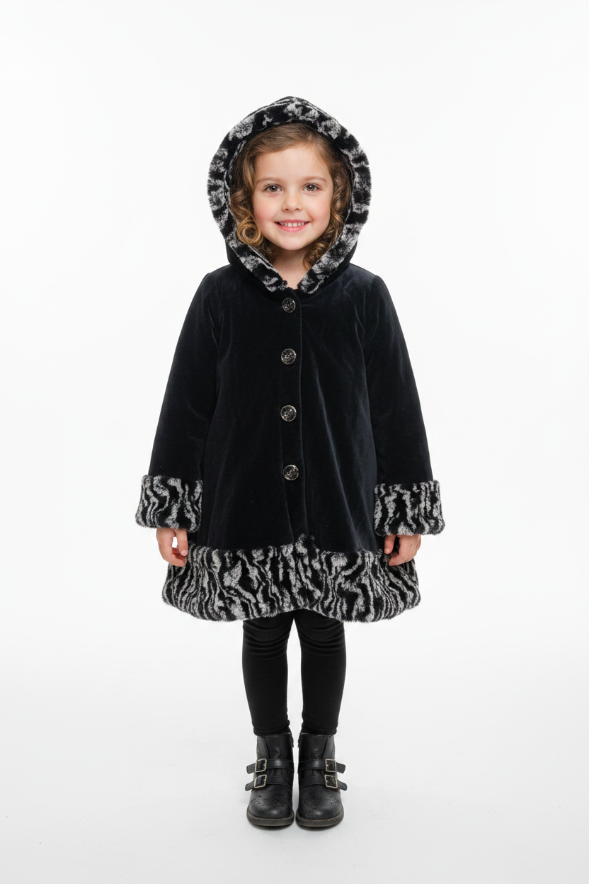 Manteau Suède Zébré Chic