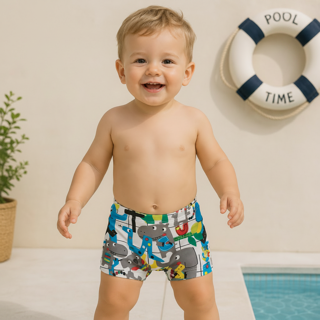 Les Maillots de Bain en nylon pour Bébé 0-6 mois