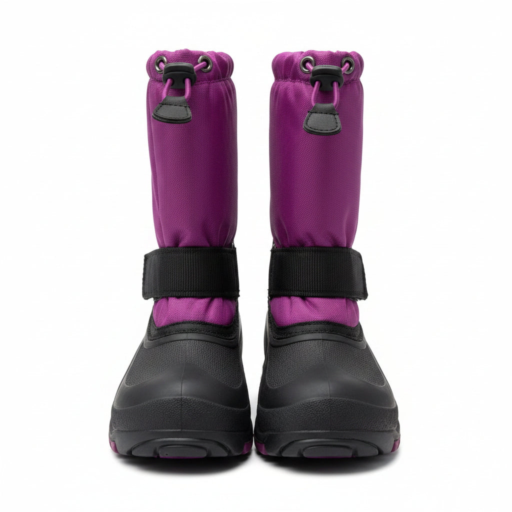 Botte de Neige Kamik -Mauve et Noir