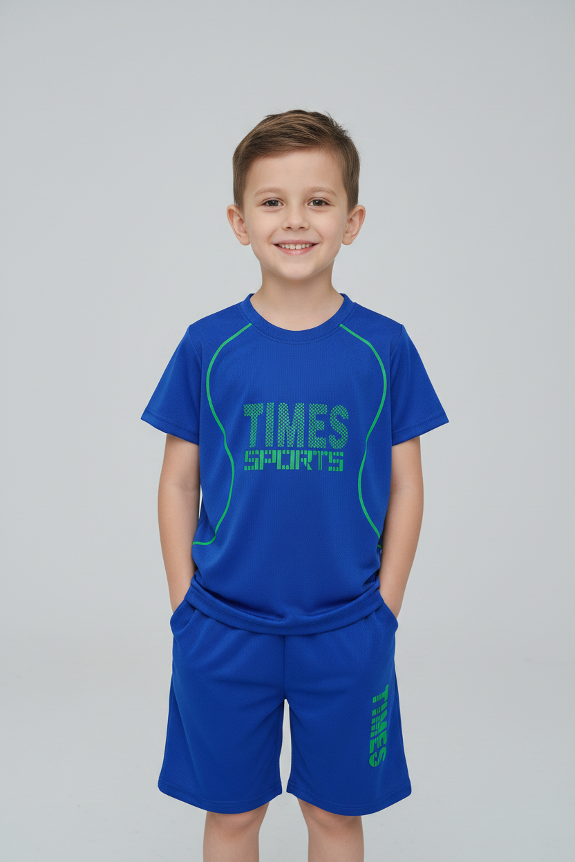 Ensemble Sport Times -Bleu Royal