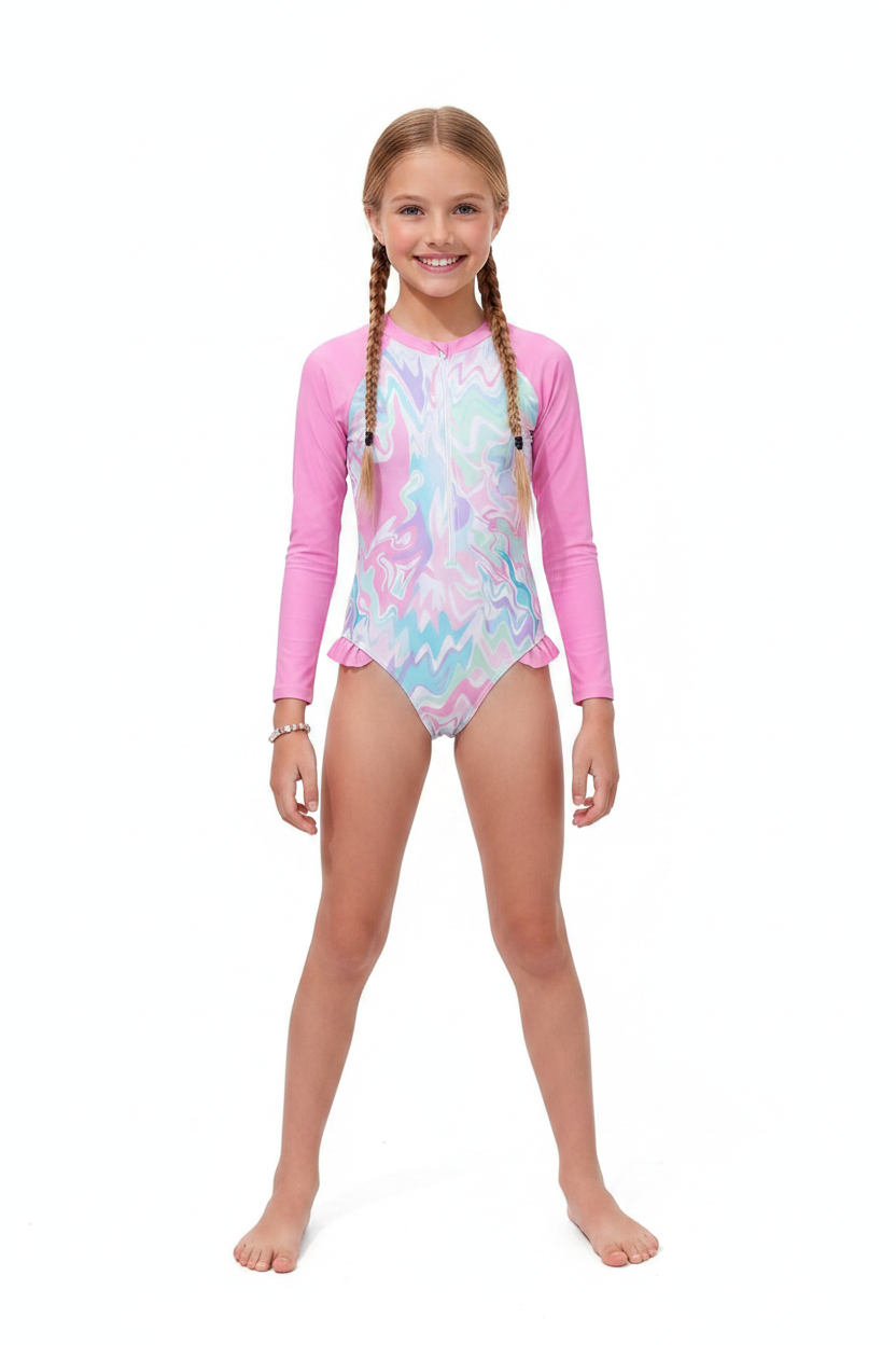 Maillot de bain protection Uv - Tie Dye