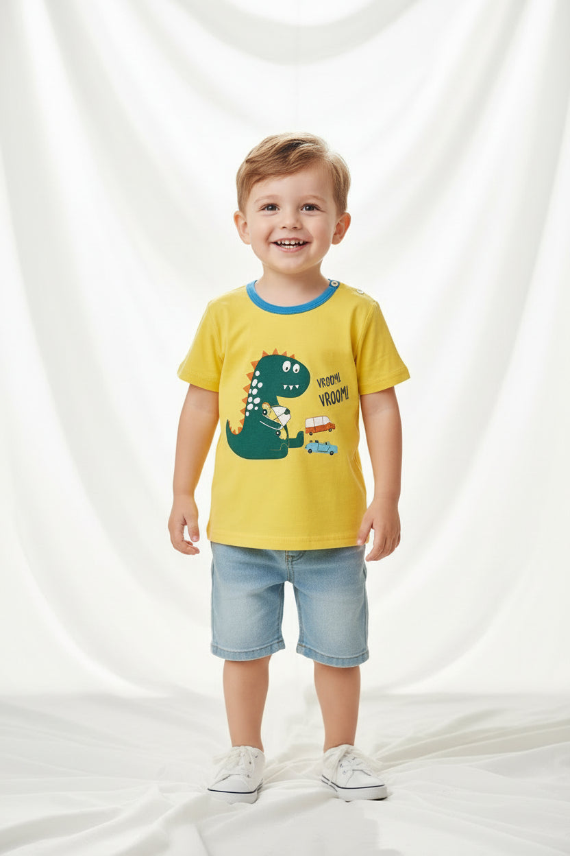 Chandail Dino "Vroom Vroom"