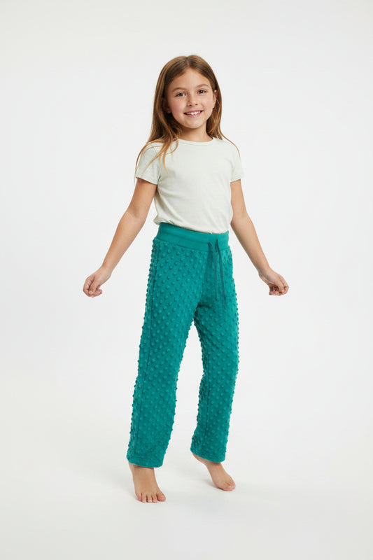 Bas de Pyjama Turquoise Bubble de Limeapple