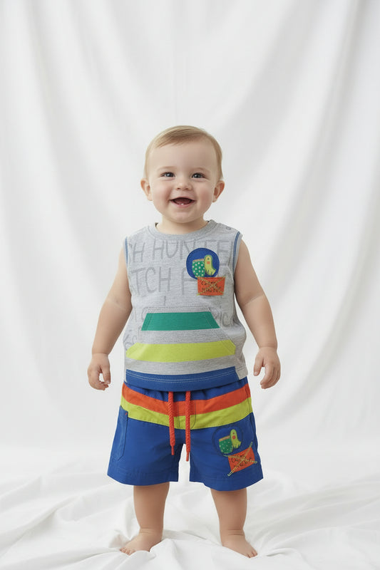 Maillot de bain 2 pièces Perroquet