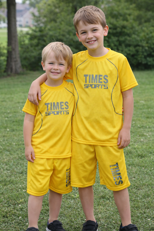 Ensemble Times Sport - Modèle Jaune