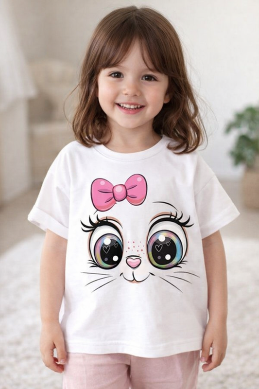 T-shirt Lapine -Blanc