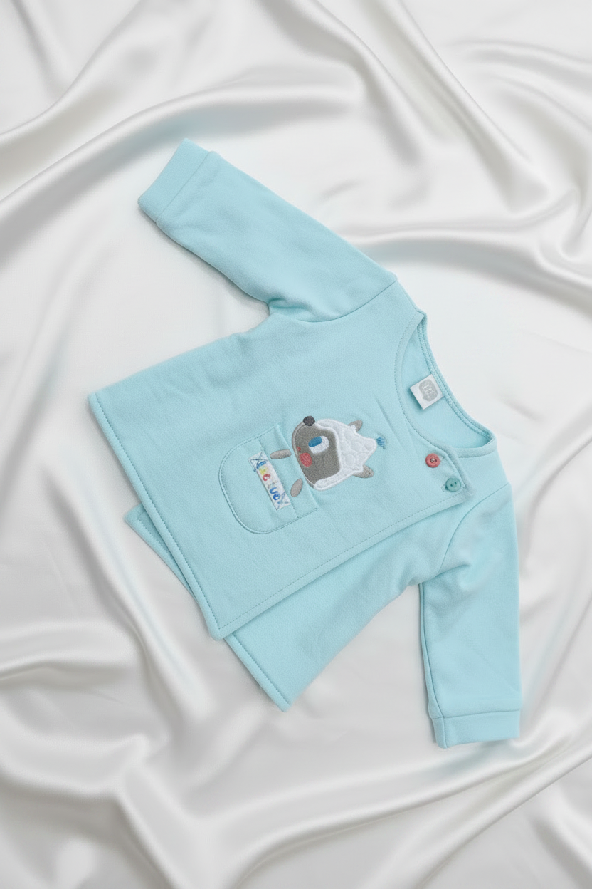 Tee bébé bleu ciel