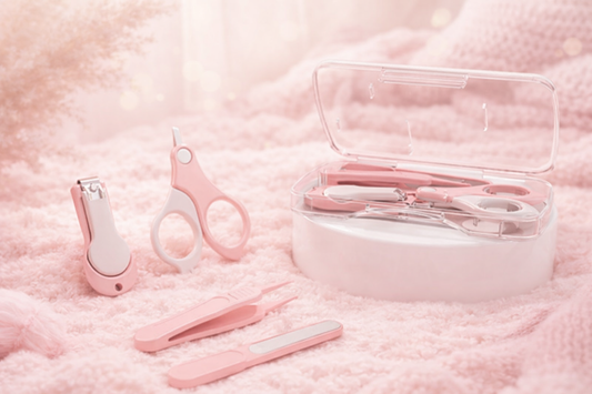 Set Soins des Ongles pour Bébé – Modèle Cosy Rose