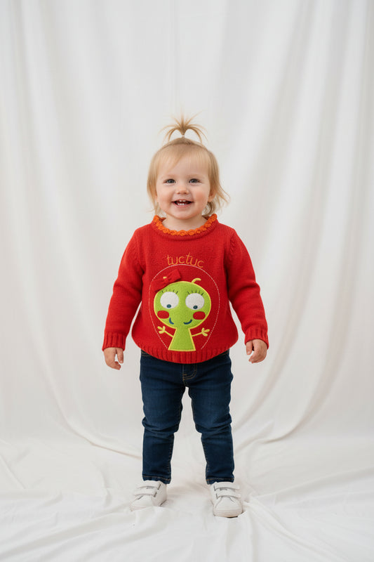 Pull Rouge Miss Extra-terrestre 🛸