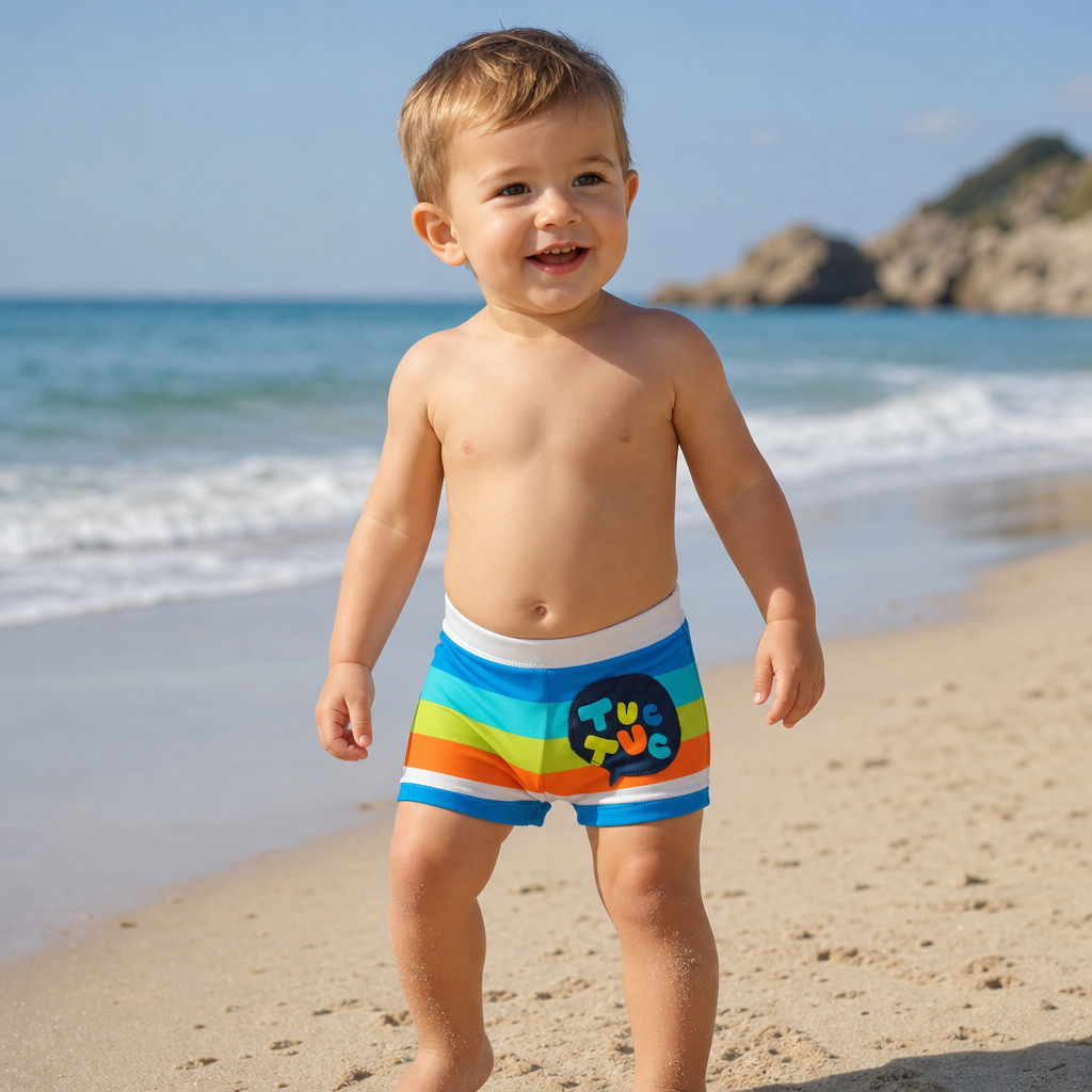 Les Maillots de Bain en nylon pour Bébé 0-6 mois