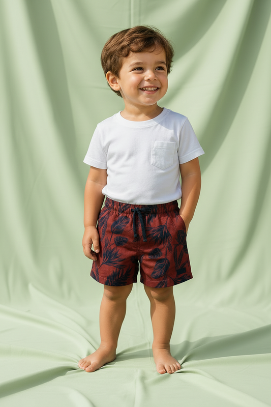 Short de bain Garçon - Palmier