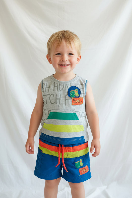 Maillot de bain 2 pièces - Perroquet