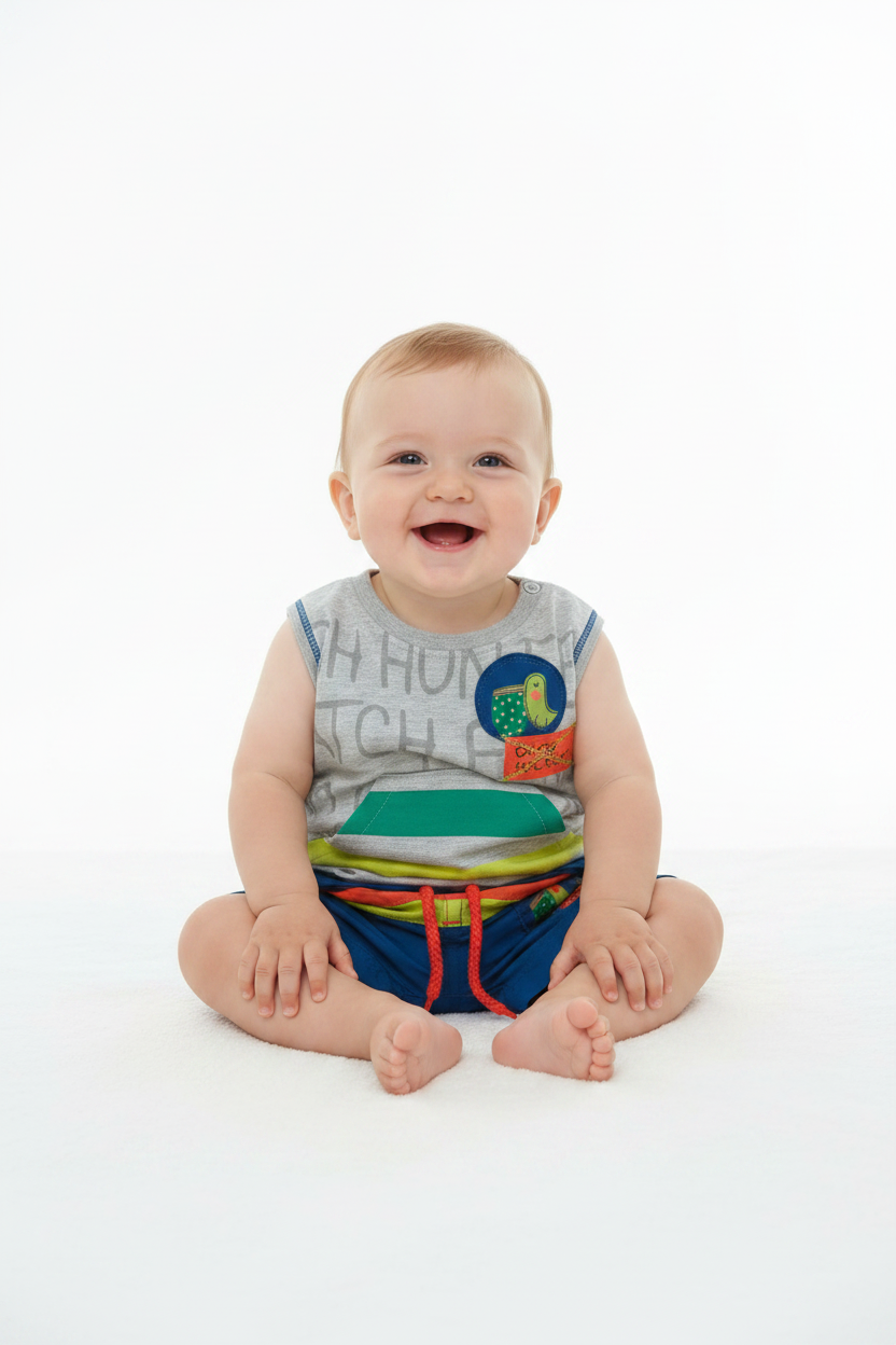 Maillot de bain 2 pièces - Perroquet