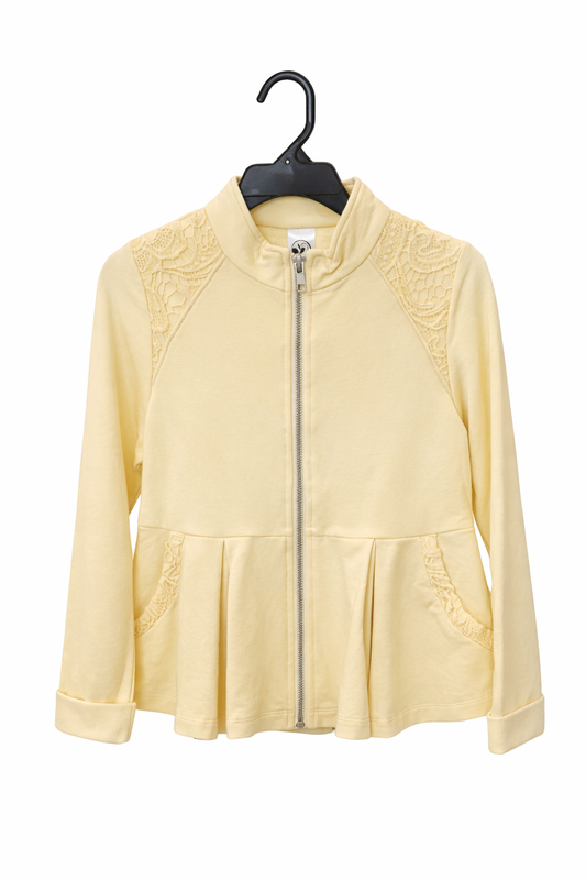Veste jaune pâle