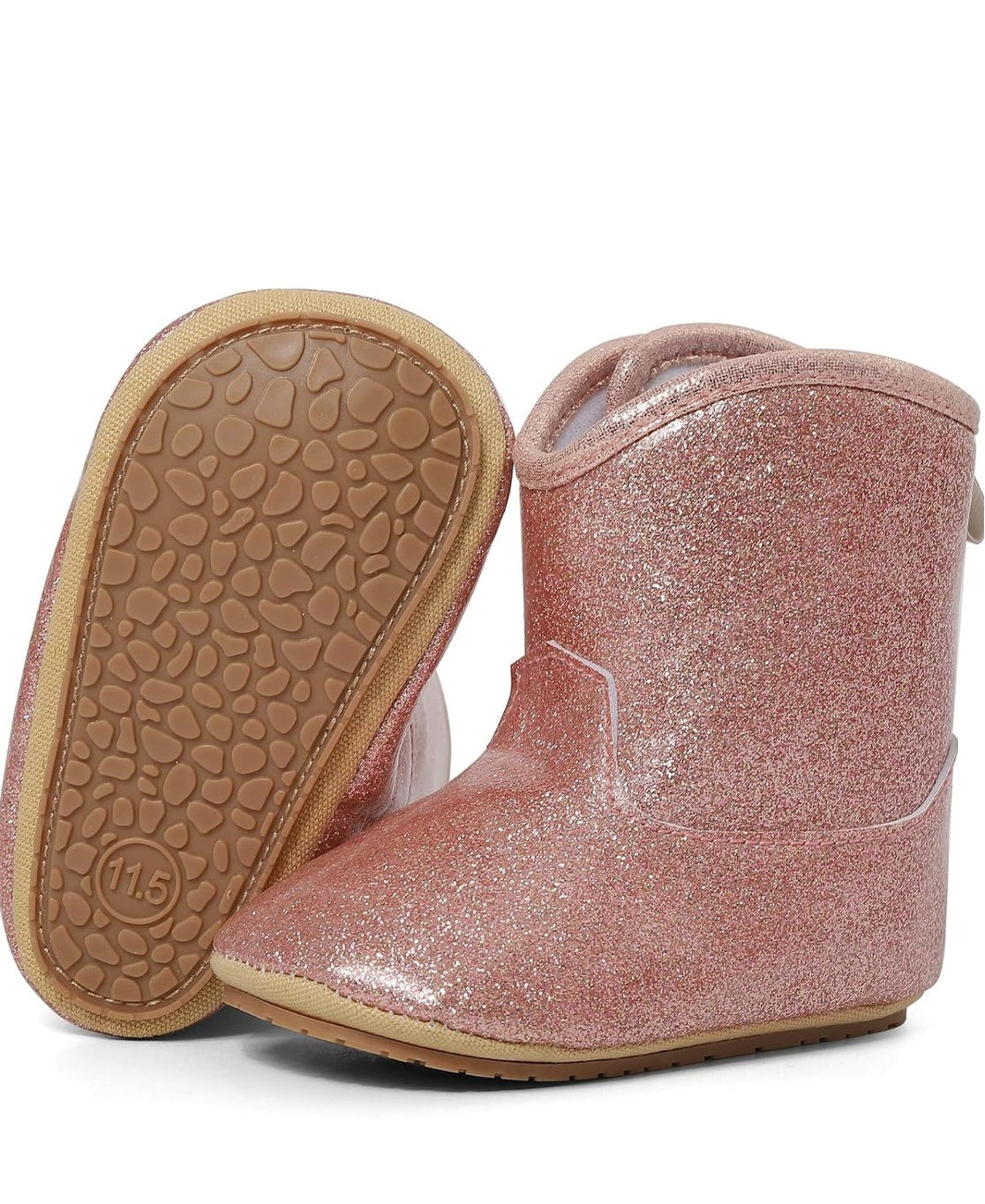 Bottes Pailletés -Rose