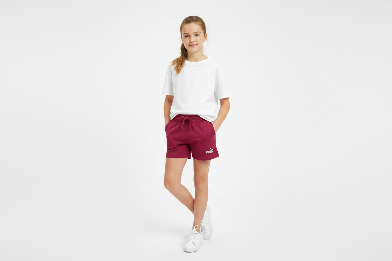 Short PUMA Bordeaux Rosé