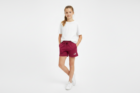 Short PUMA Bordeaux Rosé