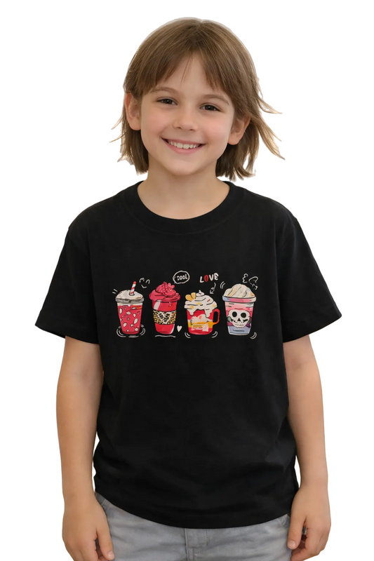 T-shirt Décontracté Rafraîchissant d'été - Noir