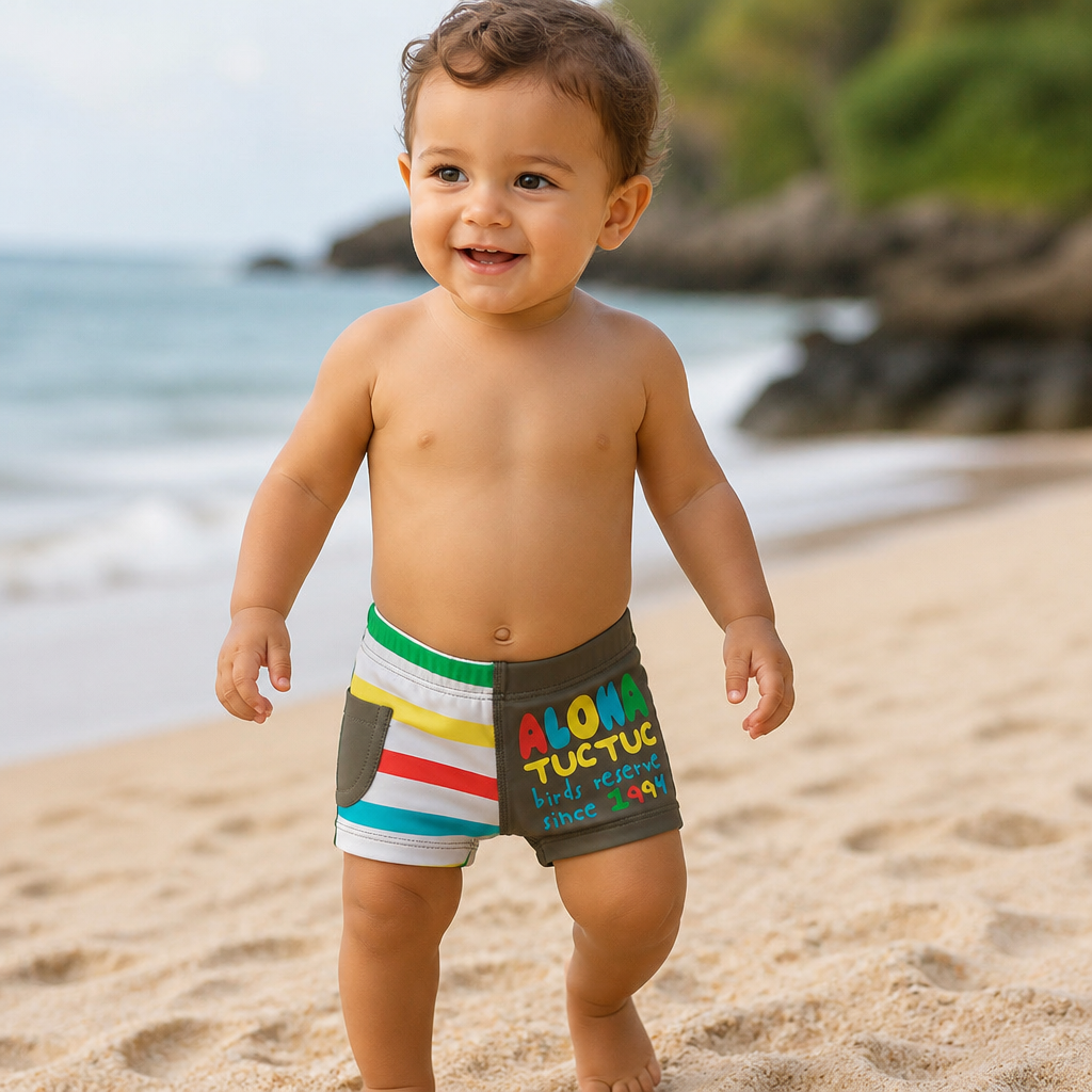 Les Maillots de Bain en nylon pour Bébé 0-6 mois