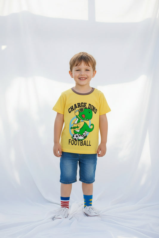 T-shirt Football Dino