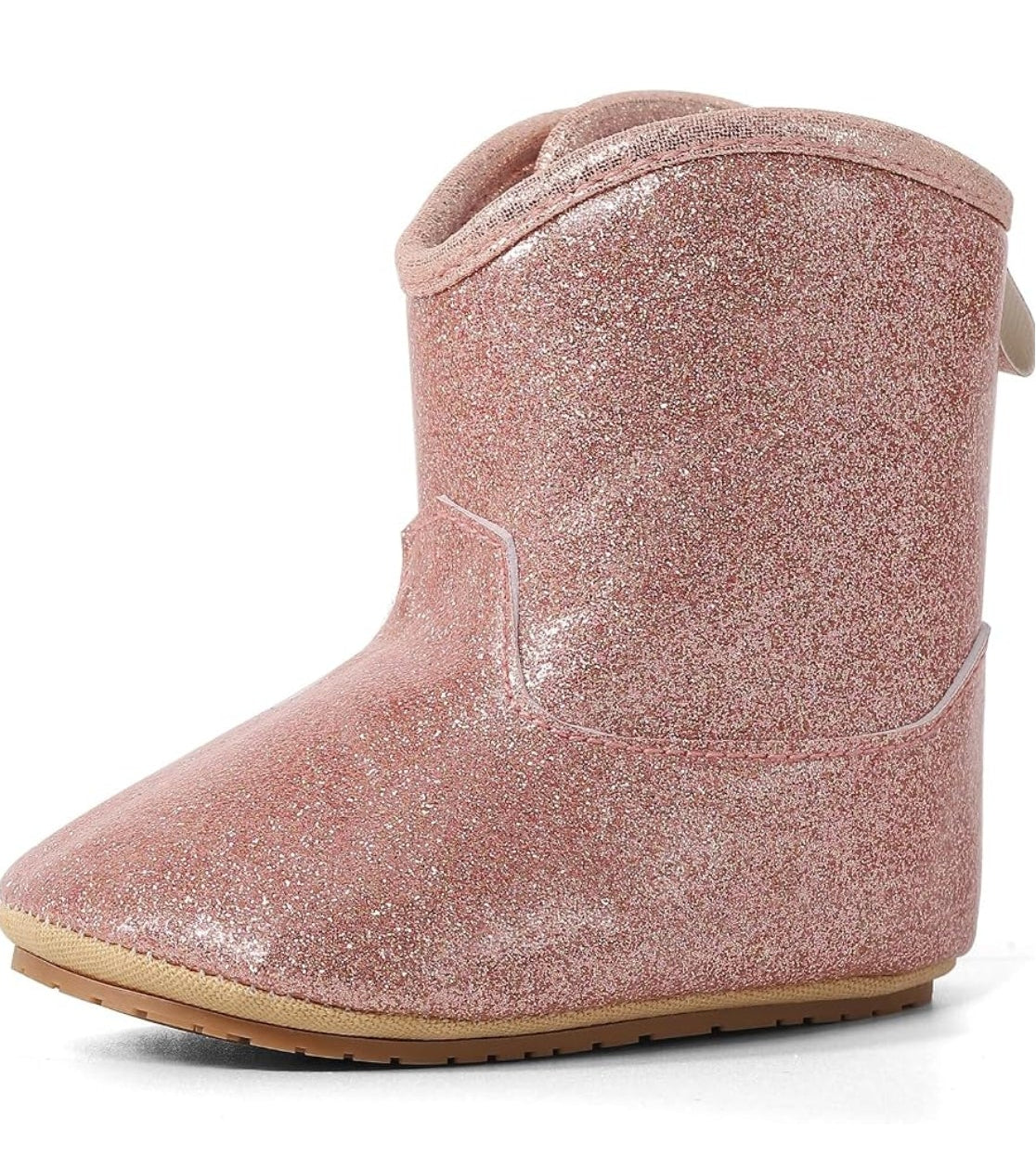 Bottes Pailletés -Rose