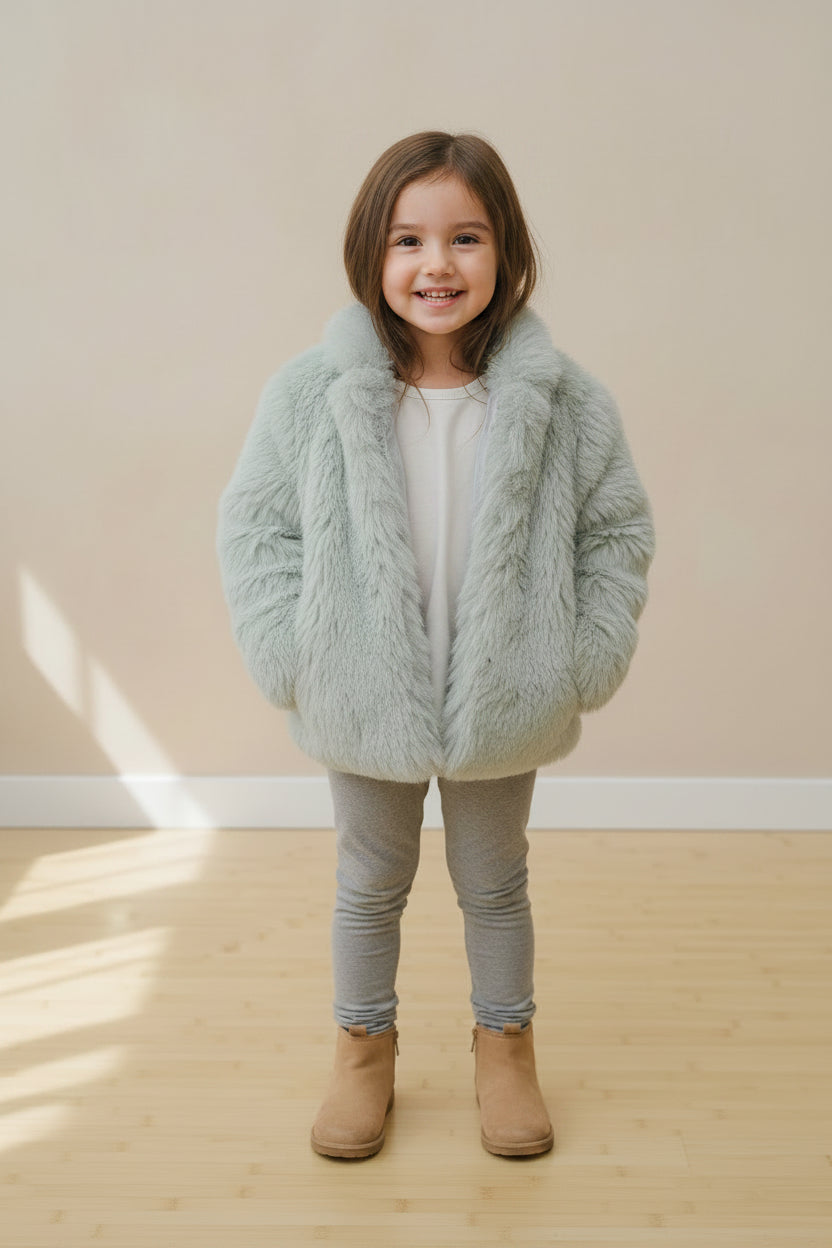Manteau en fausse fourrure – Douceur & Style pour l’hiver