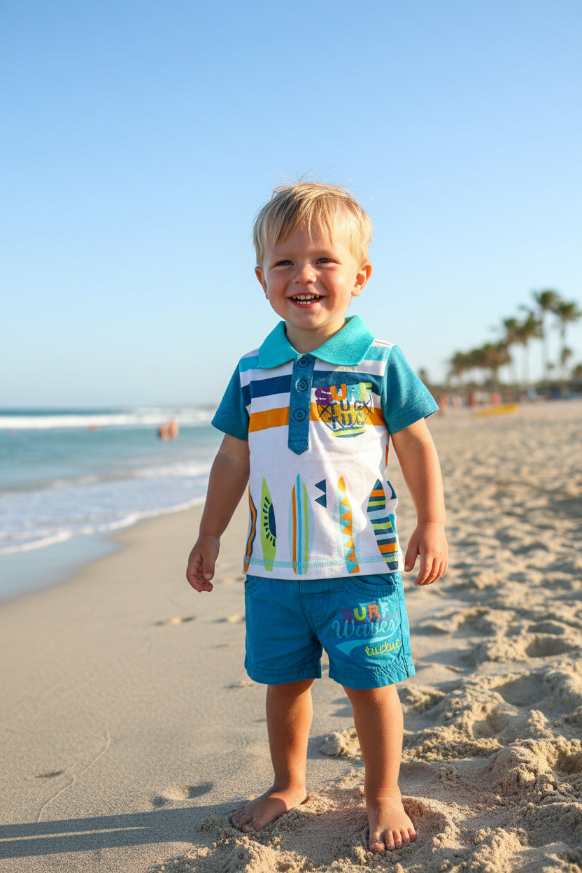 Ensemble 2 pièces Polo et Short Surf