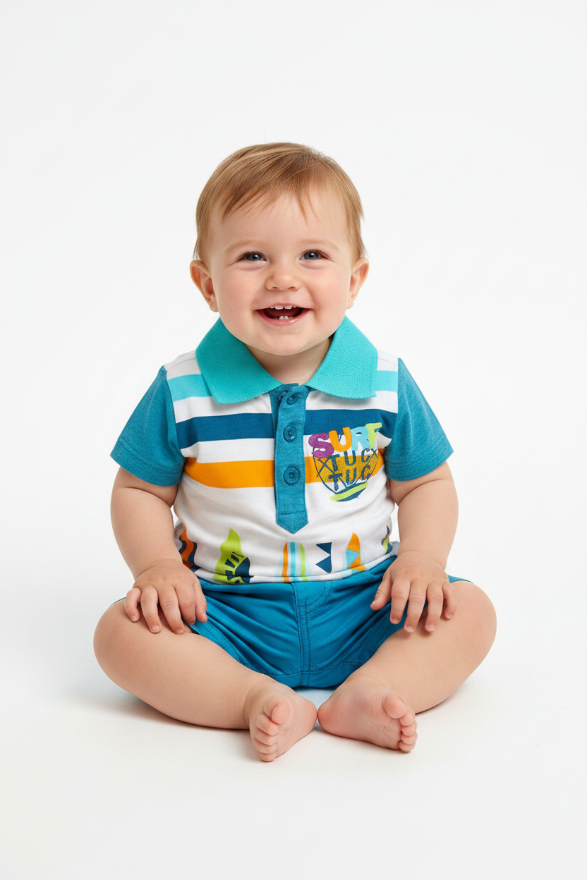 Ensemble 2 pièces Polo et Short Surf