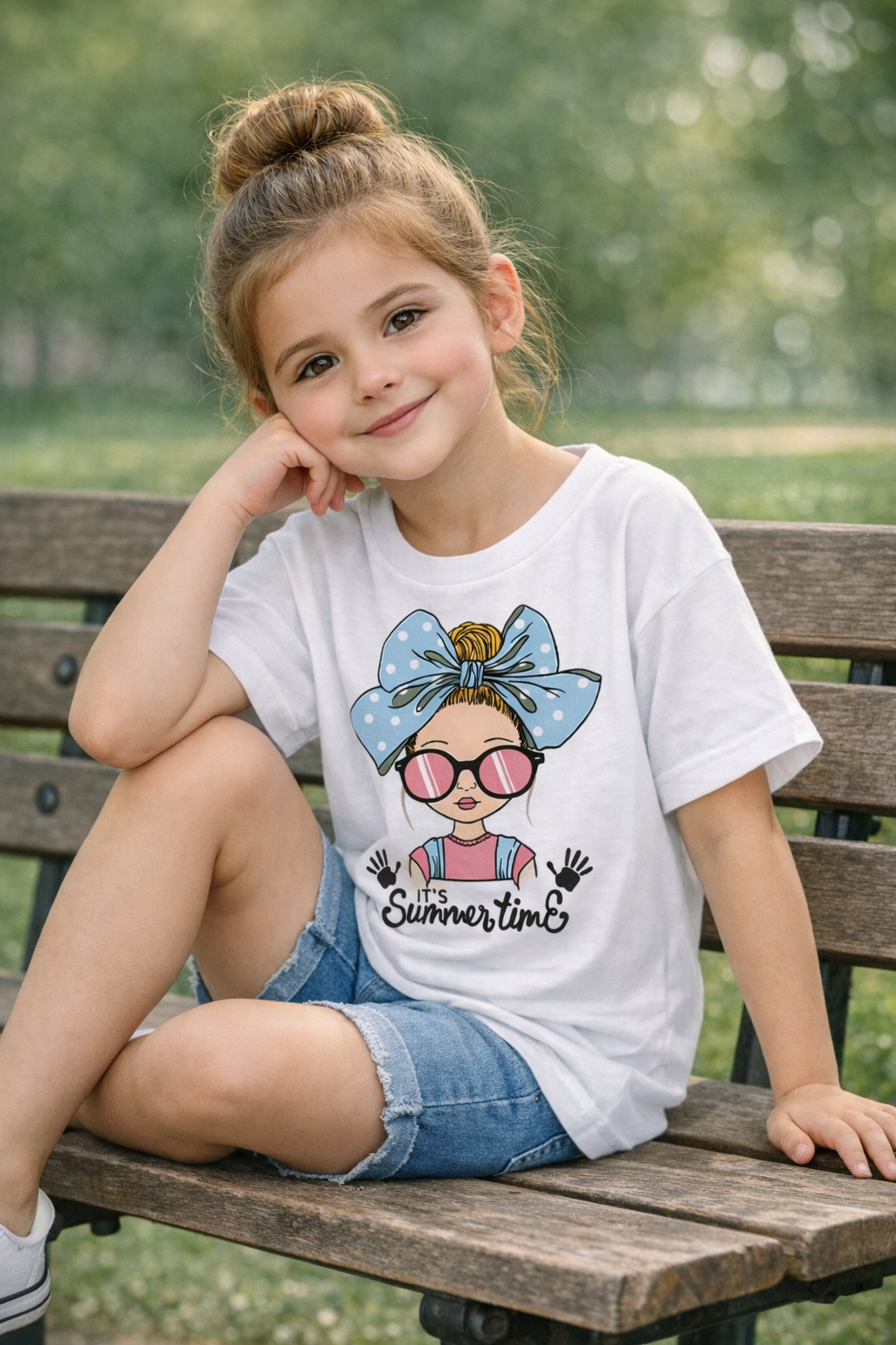 T-Shirt Décontracter Summer Time