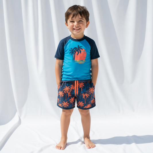 Ensemble maillot de bain UV Tropical