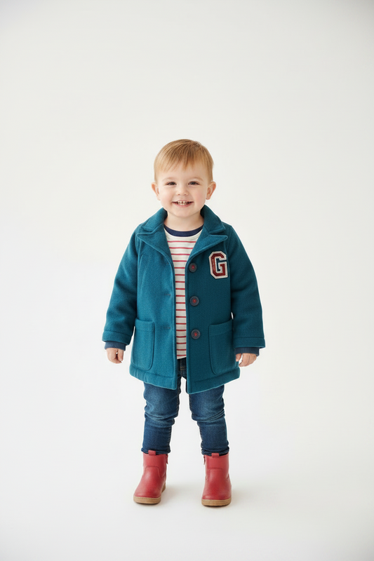 Manteau Mini Boy à écusson G