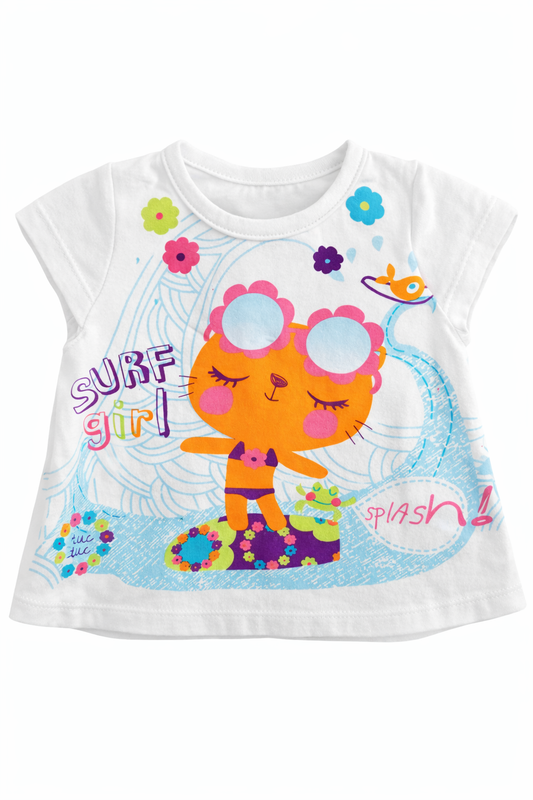 T-Shirt Surf Girl Chat