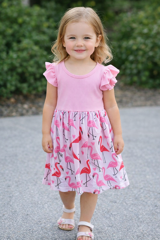 Robe Flamants Roses