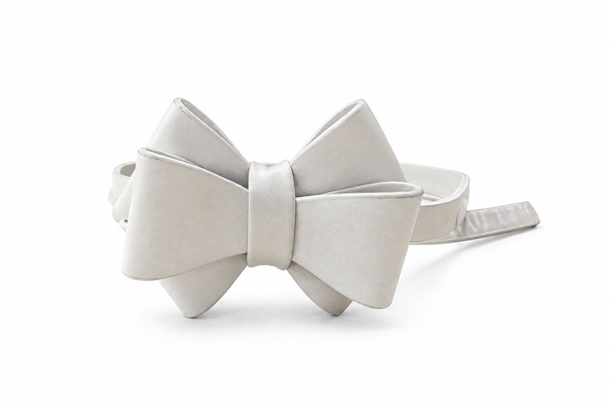 Ceinture boucle blanche