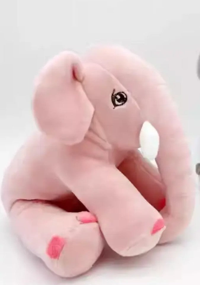 Peluche Éléphant Rose – ultra douce & irrésistible