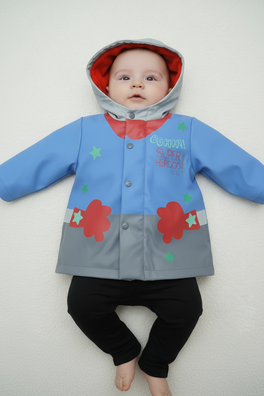 Manteau Mi-saisons/ imperméable - Raton Laveur Super Héros