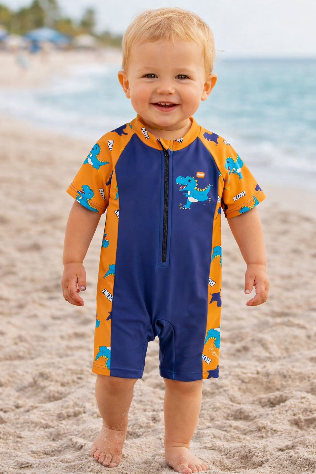 Maillot de bain protection UV - Dino Run