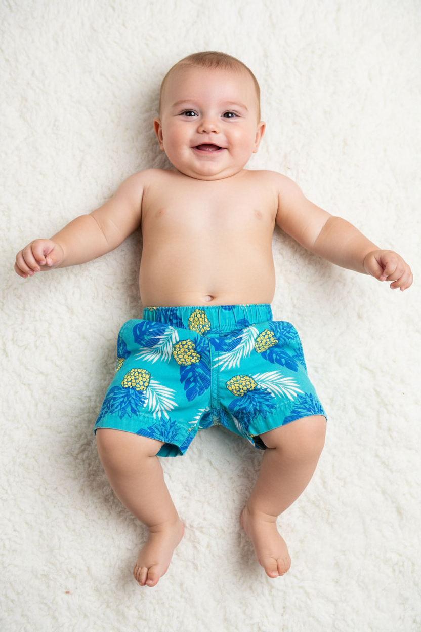 Shorts ananas