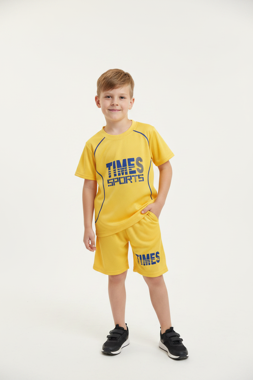Ensemble Sport Times - Jaune