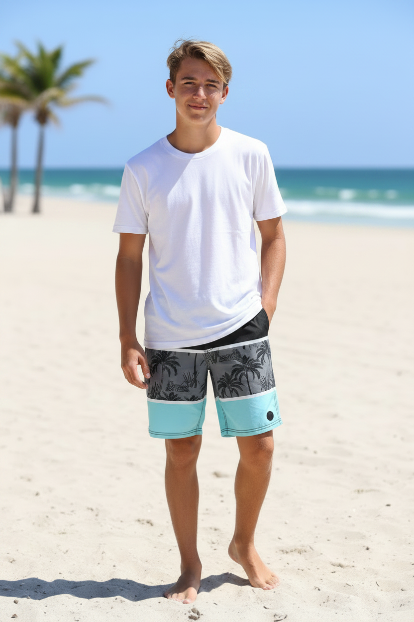 Maillot Short Palmiers