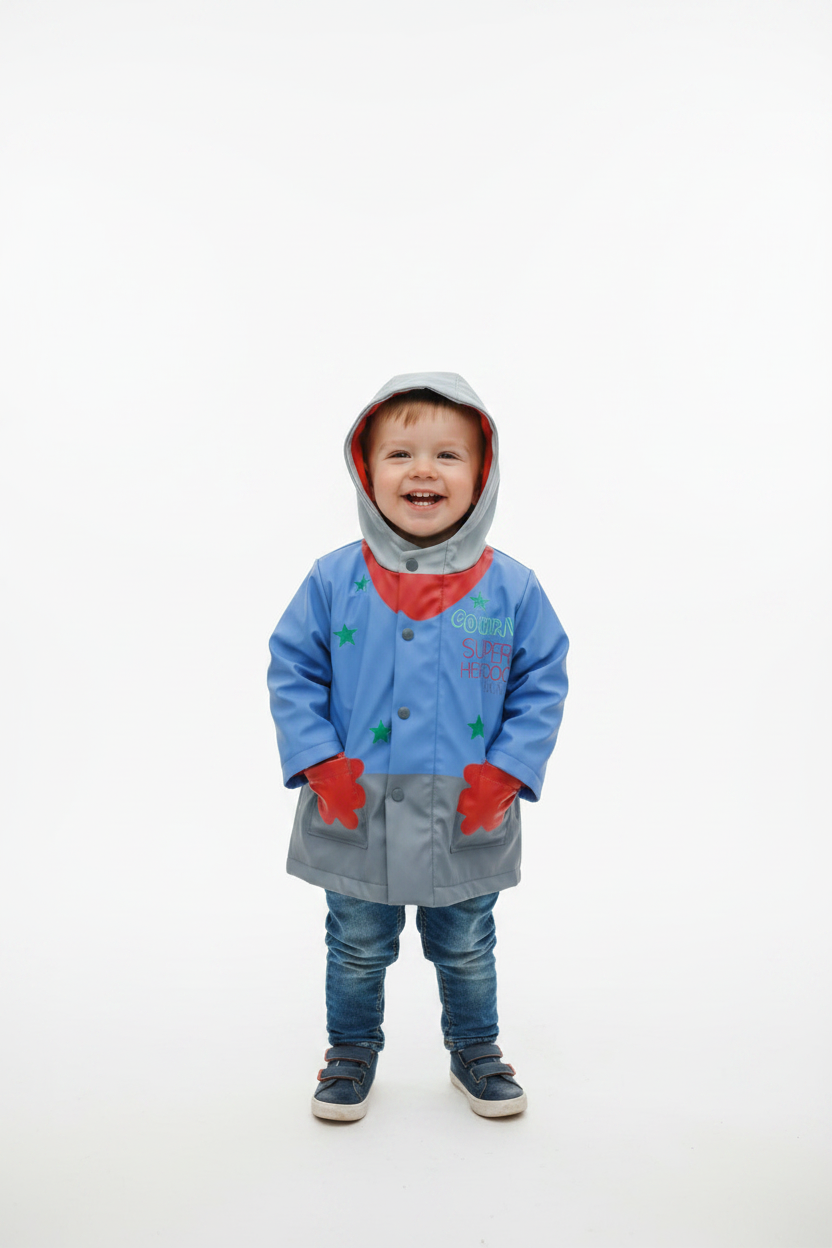 Manteau Mi-saisons/ imperméable - Raton Laveur Super Héros