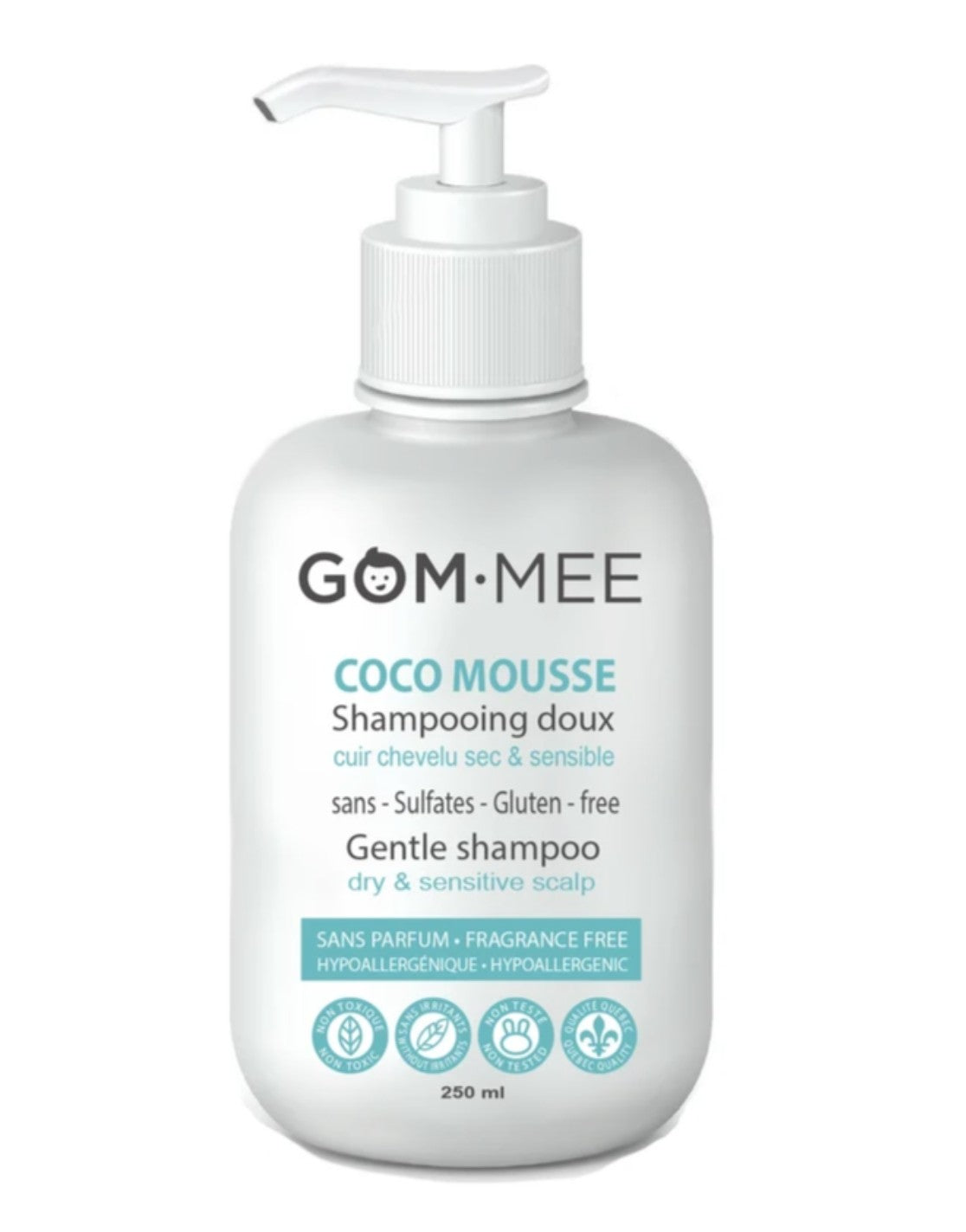 Shampoing doux -Mousse Coco - 250ML