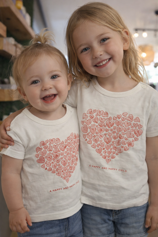 T-shirt Cœur Happy Child