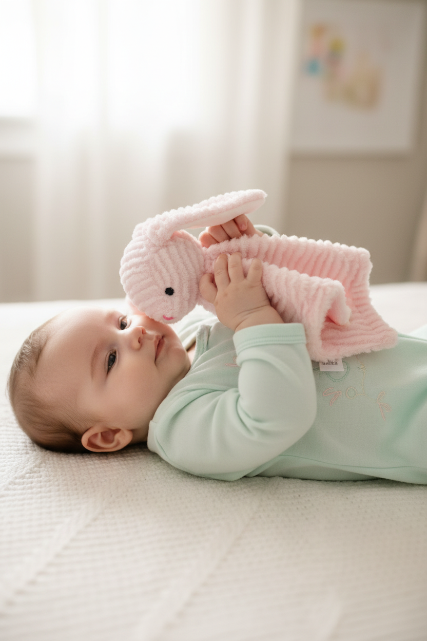 Couverture de sécurité – Lapin rose