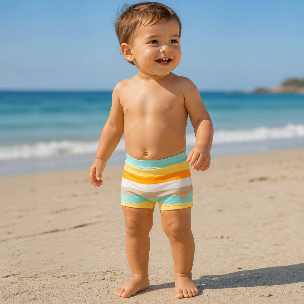 Les Maillots de Bain en nylon pour Bébé 0-6 mois