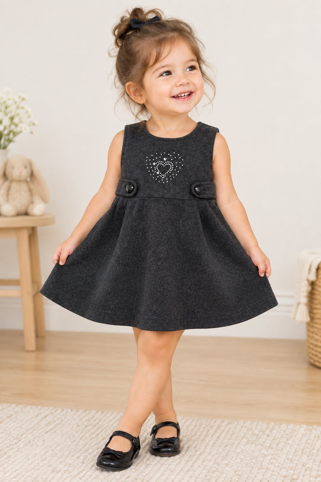 Robe cœur d'argent