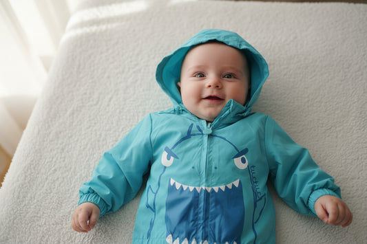 Manteau de pluie- Requin Tuc Tuc Bleu ciel
