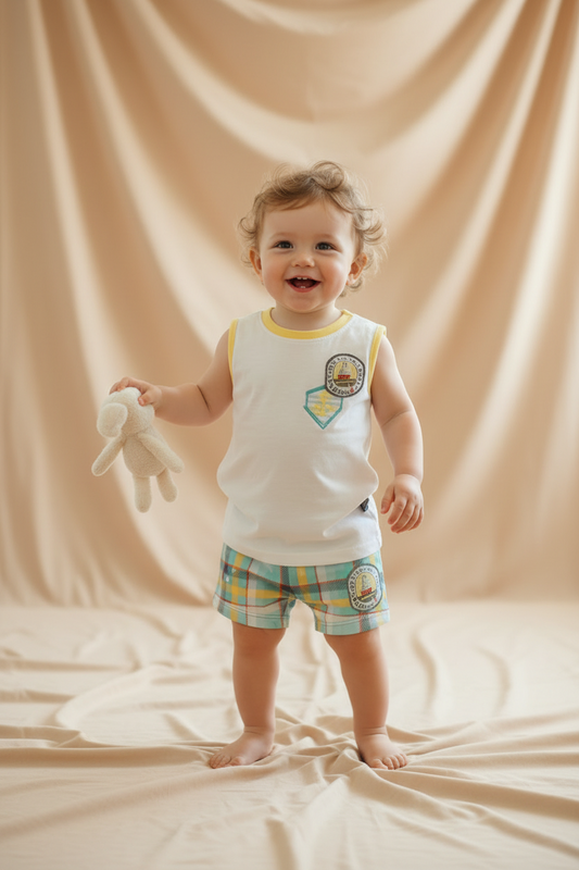 Maillot de bain 2 pièces Voilier pirate
