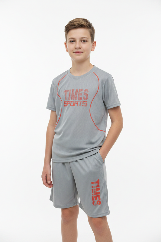 Ensemble gris sport Times