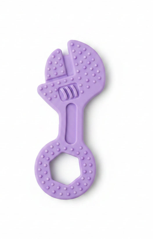 Jouet de dentition forme d'outil/ Clef à molette